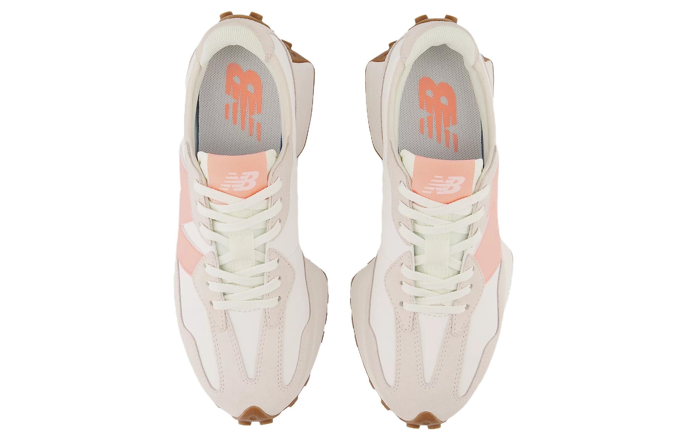 (WMNS) New Balance 327 'Grey Pink' WS327AM - 4