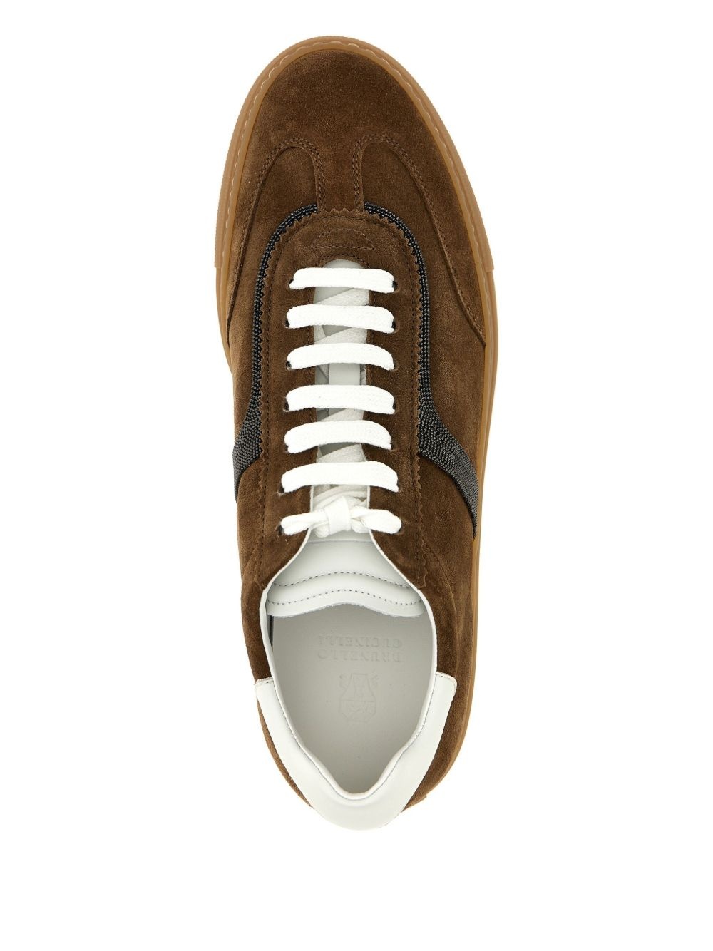 Monili-embellished sneakers - 4