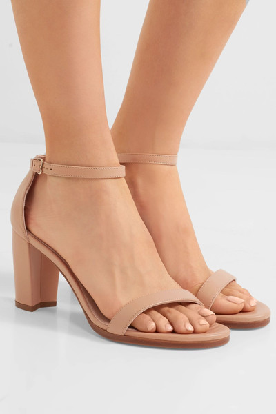 Stuart Weitzman NearlyNude leather sandals  outlook