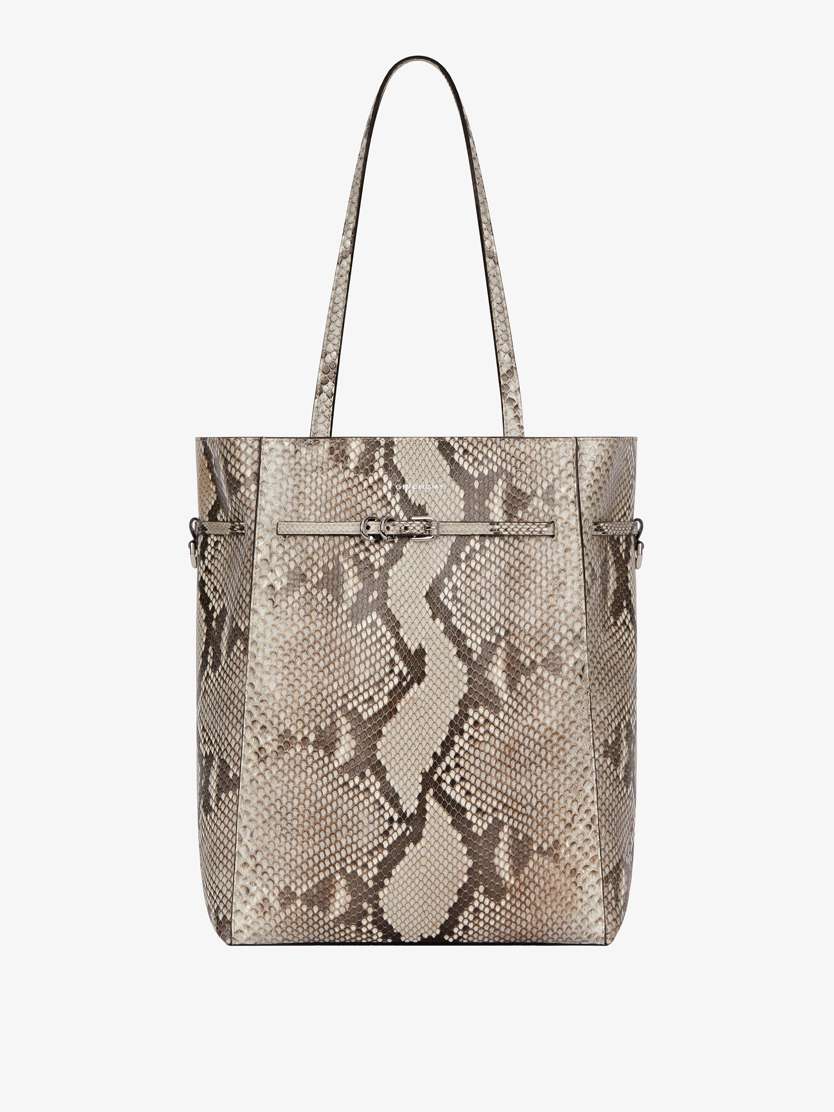 MEDIUM VOYOU TOTE BAG IN PYTHON - 1