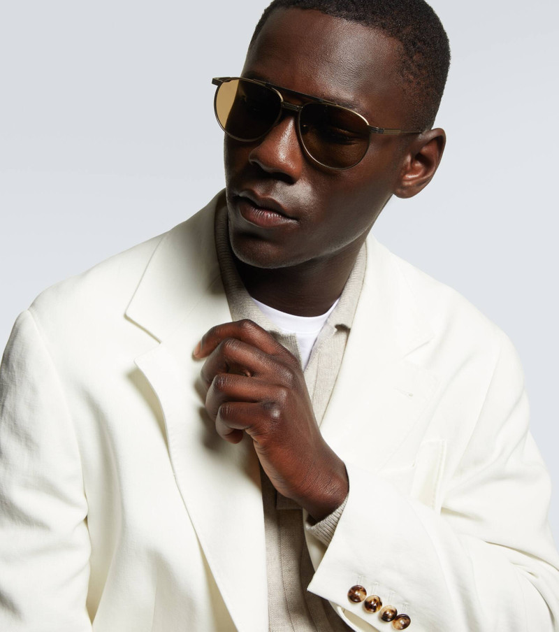 Brunello Cucinelli Aviator sunglasses outlook