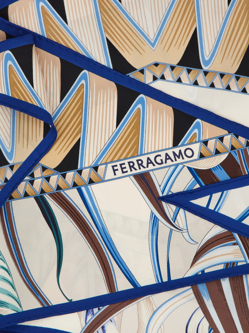 FERRAGAMO Giada triangle scarf outlook