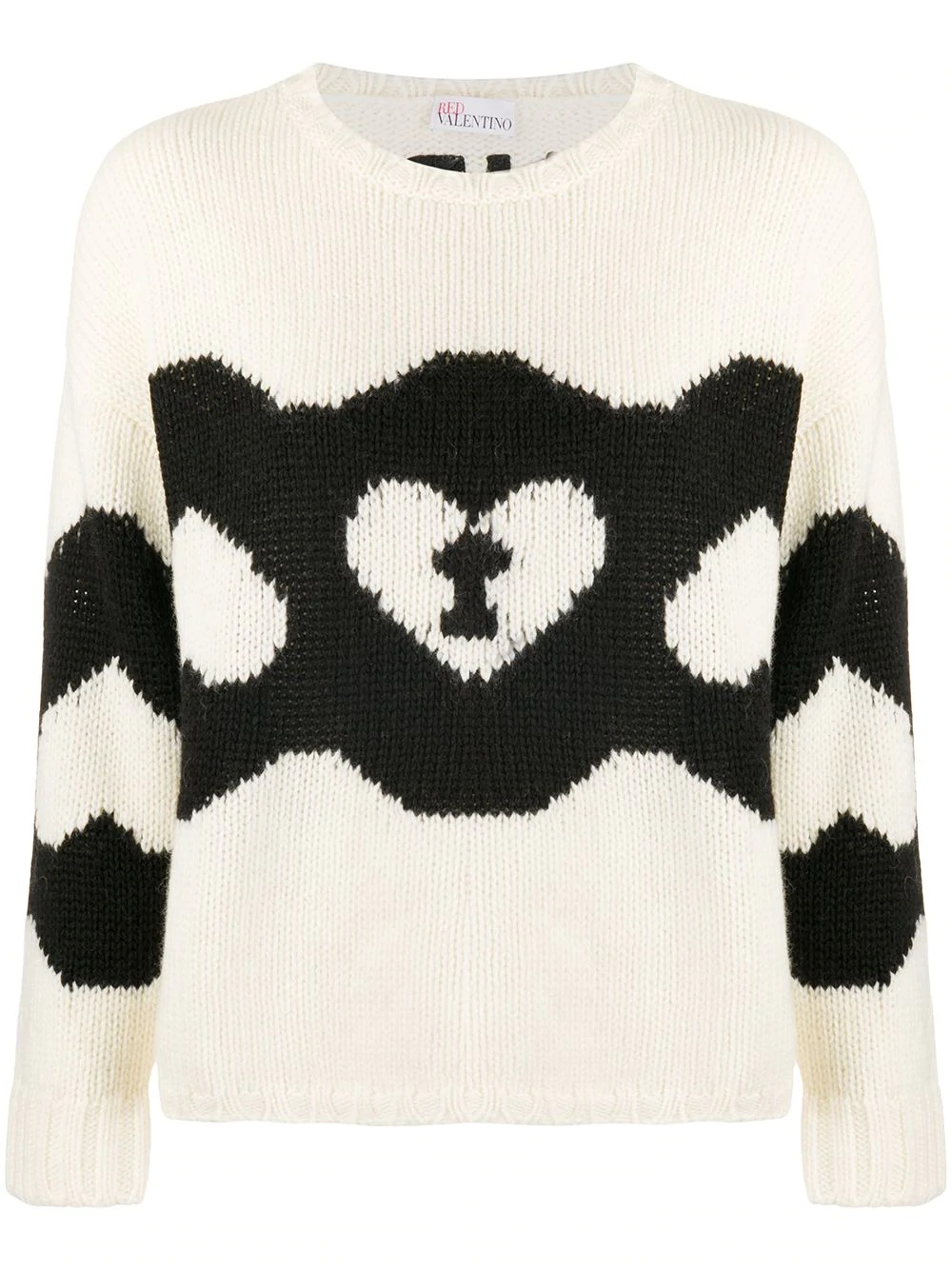 Chains and Padlocks motif knitted jumper - 1