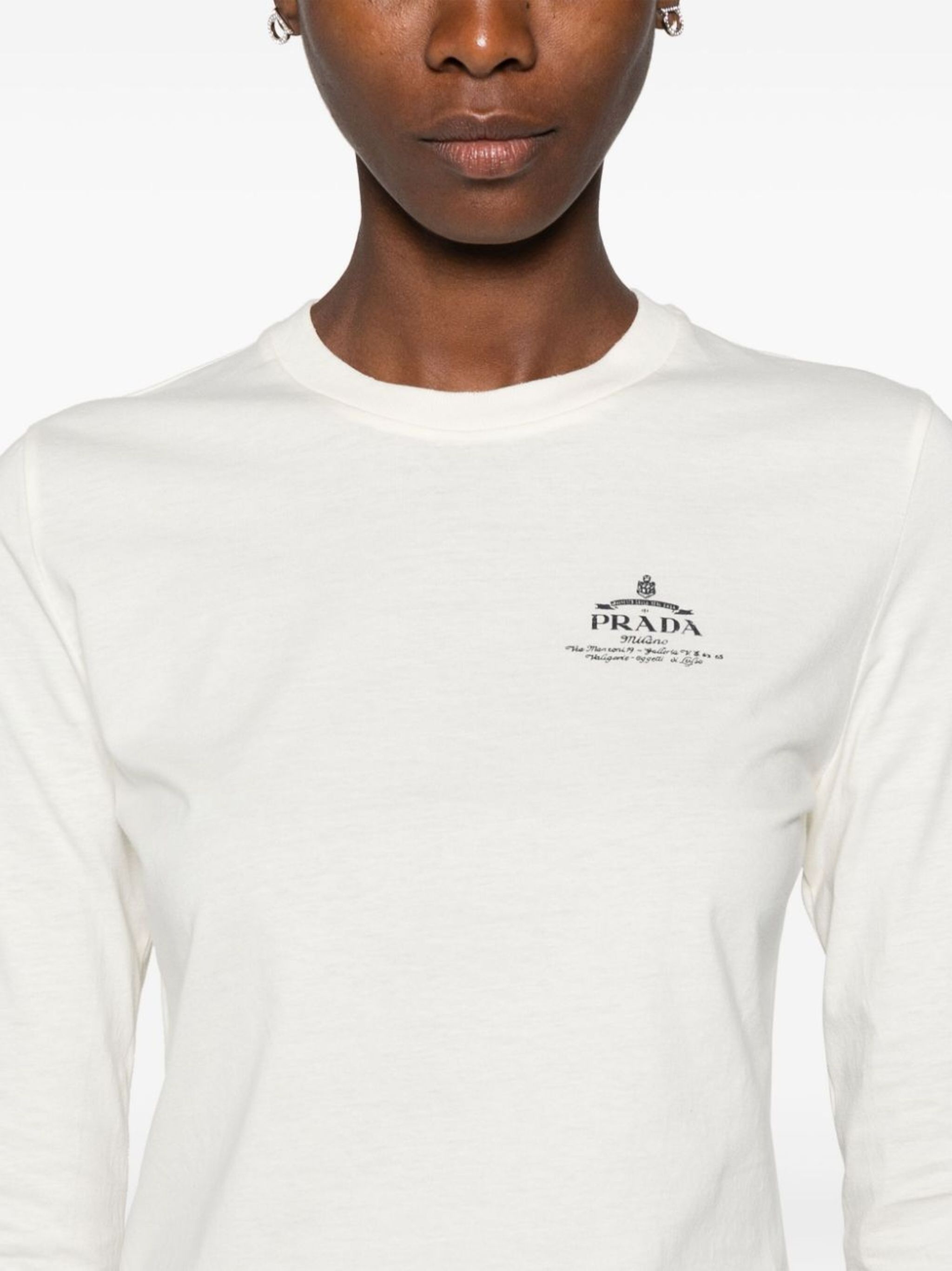 logo-print cotton T-shirt - 5