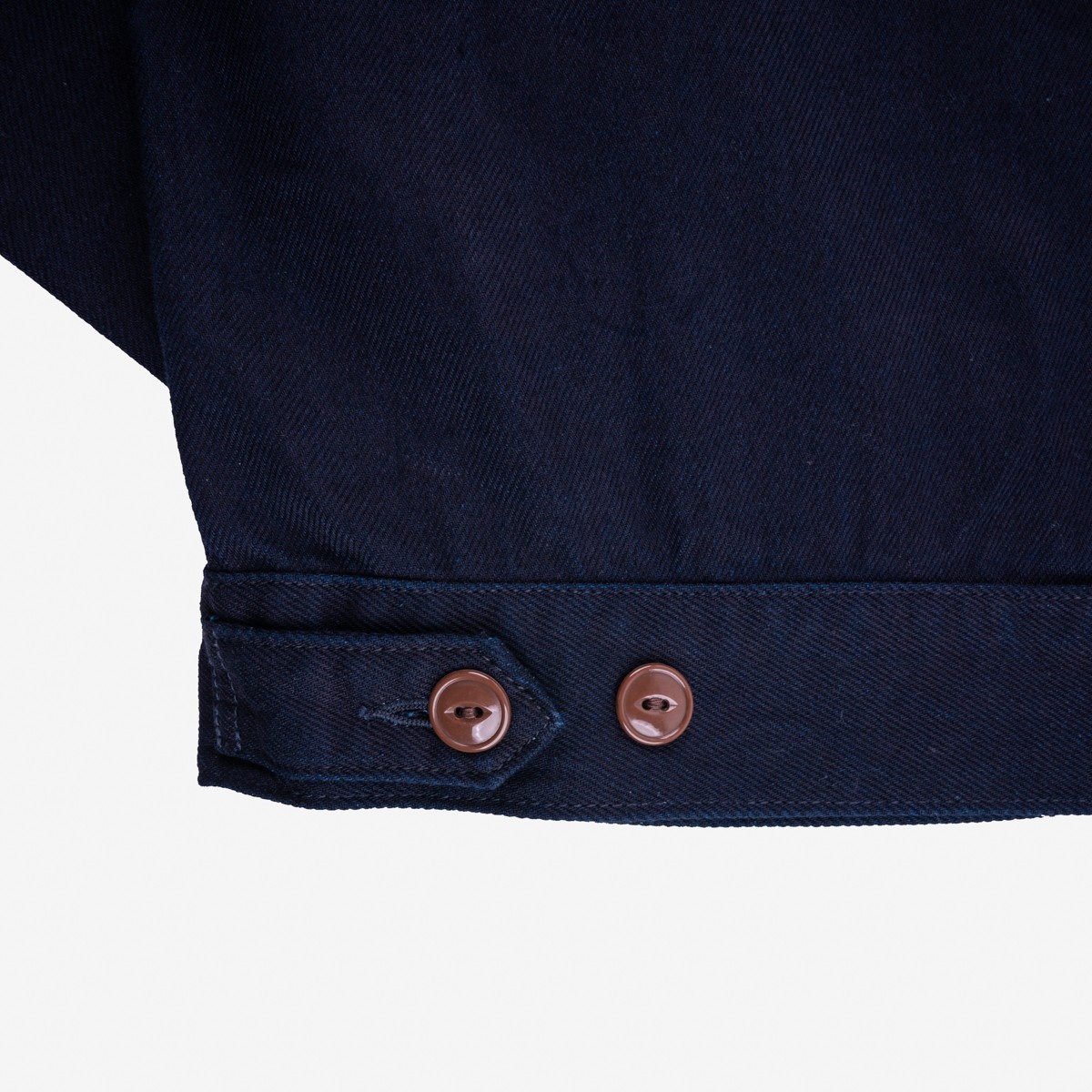 IHJ-143-IND 12oz Kersey Work Jacket - Indigo/Black - 7
