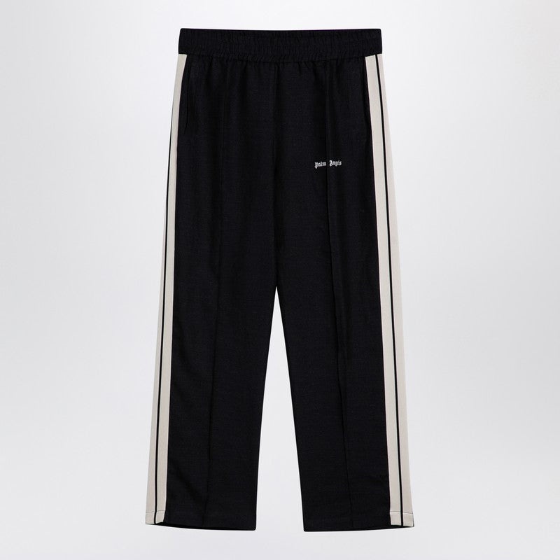 ANTHRACITE GREY LINEN SPORTS TROUSERS - 1