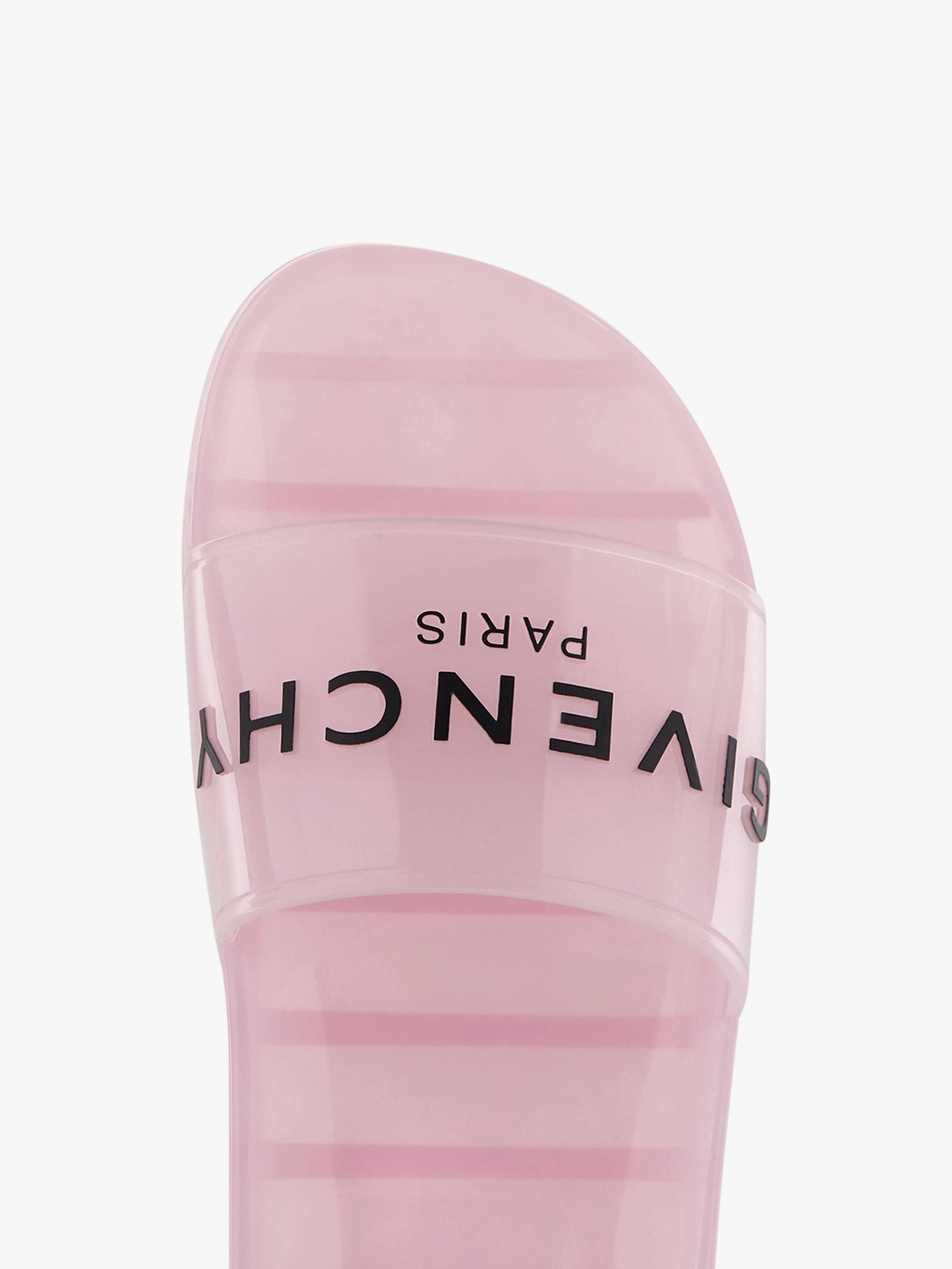 GIVENCHY PARIS FLAT SANDALS IN RUBBER - 6