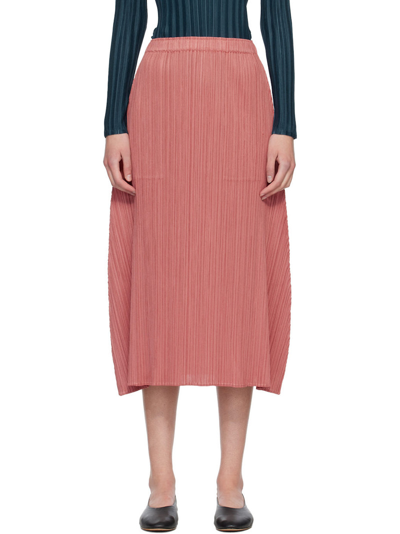 Pink Monthly Colors October Maxi Skirt 1