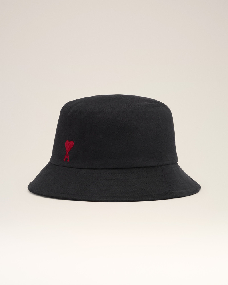 레드 AMI DE COEUR EMBROIDERY BUCKET HAT - 1