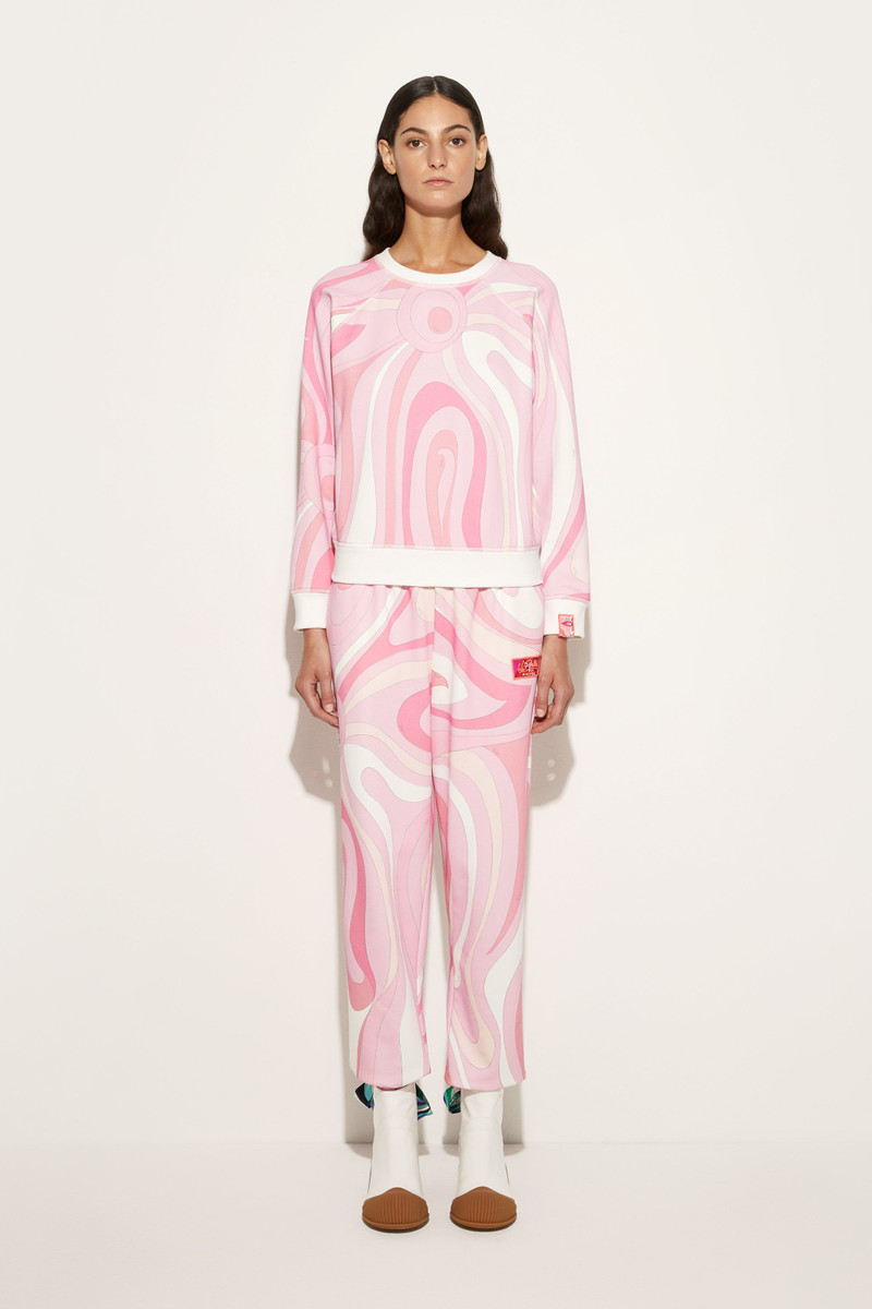 PUCCI FLEECE SWEATSHIRT MARMO PRINT outlook