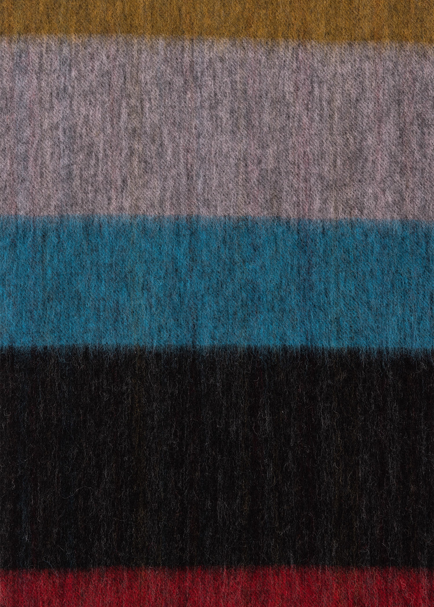 Reversible 'Signature Stripe' Cashmere-Blend Scarf - 5