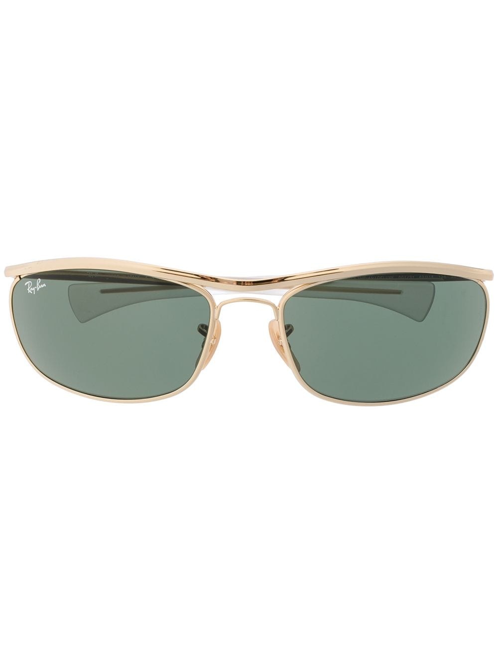 oval frame sunglasses - 1