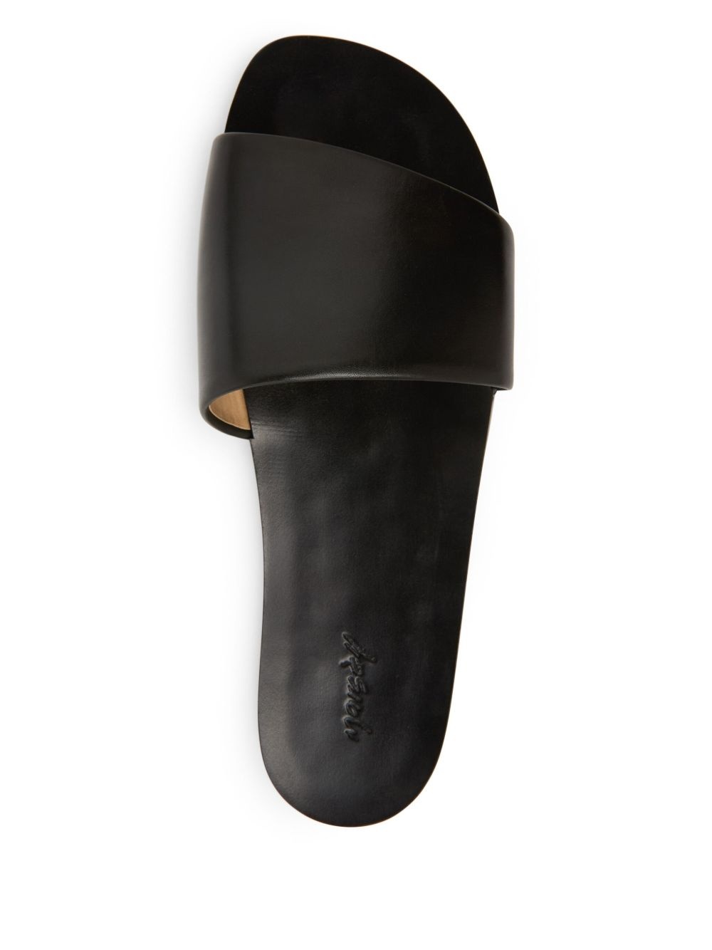 leather slides - 3
