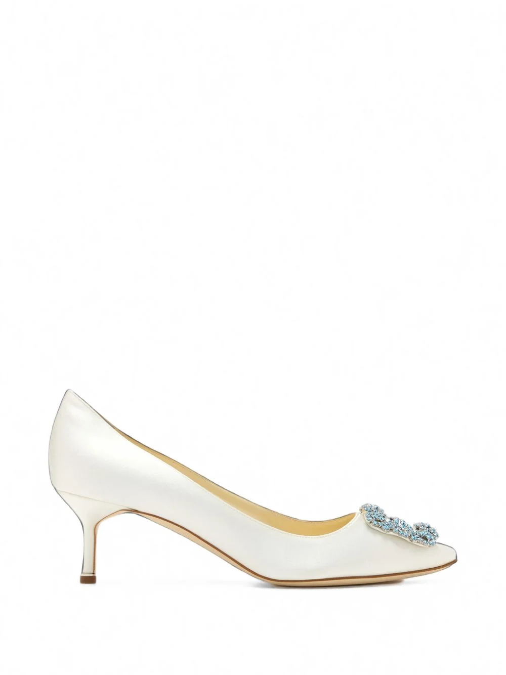 Hangisi crystal-buckle pumps - 1