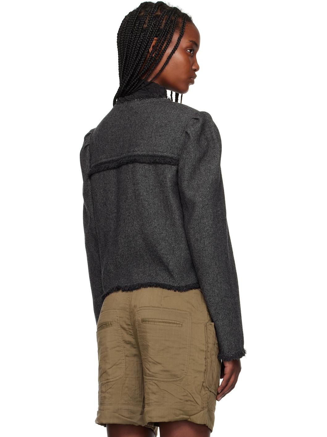 Gray Delphina Jacket - 3