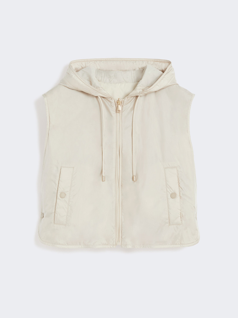 LEVANTE Reversible water-repellent canvas gilet 1