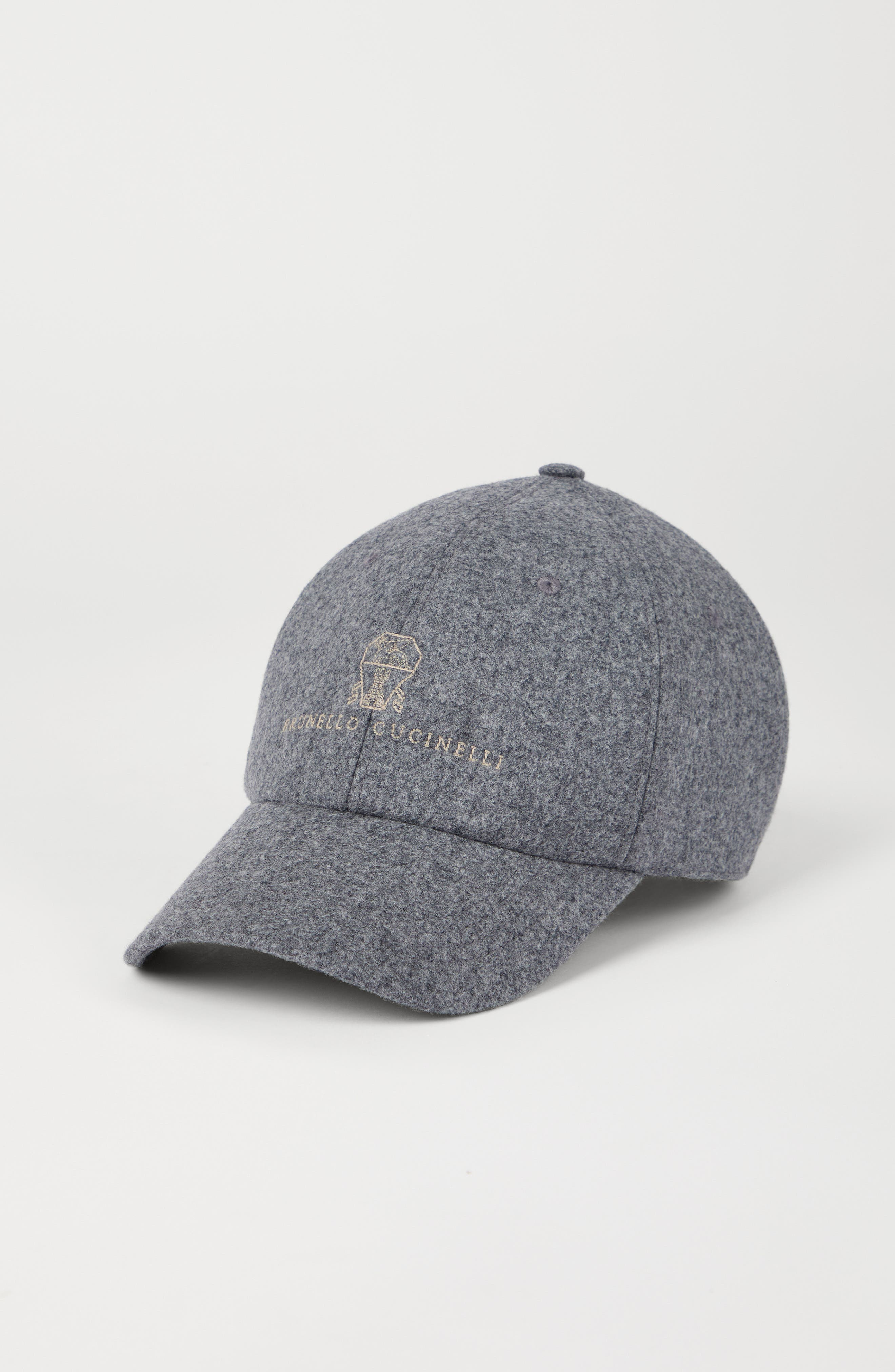 Brunello Cucinelli Baseball cap with embroidery in Medium Grey at Nordstrom - 2