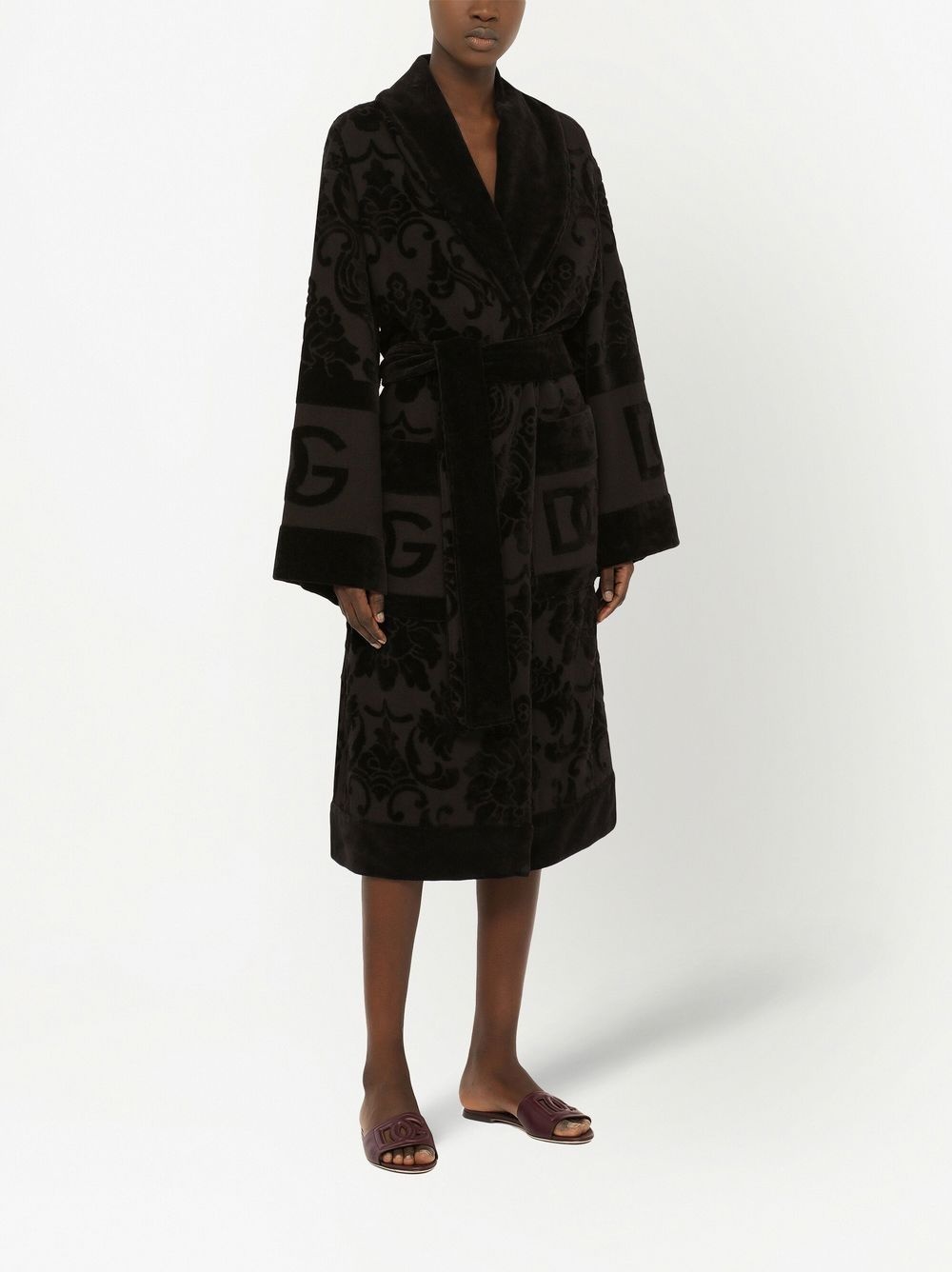 long sleeve bathrobe - 3