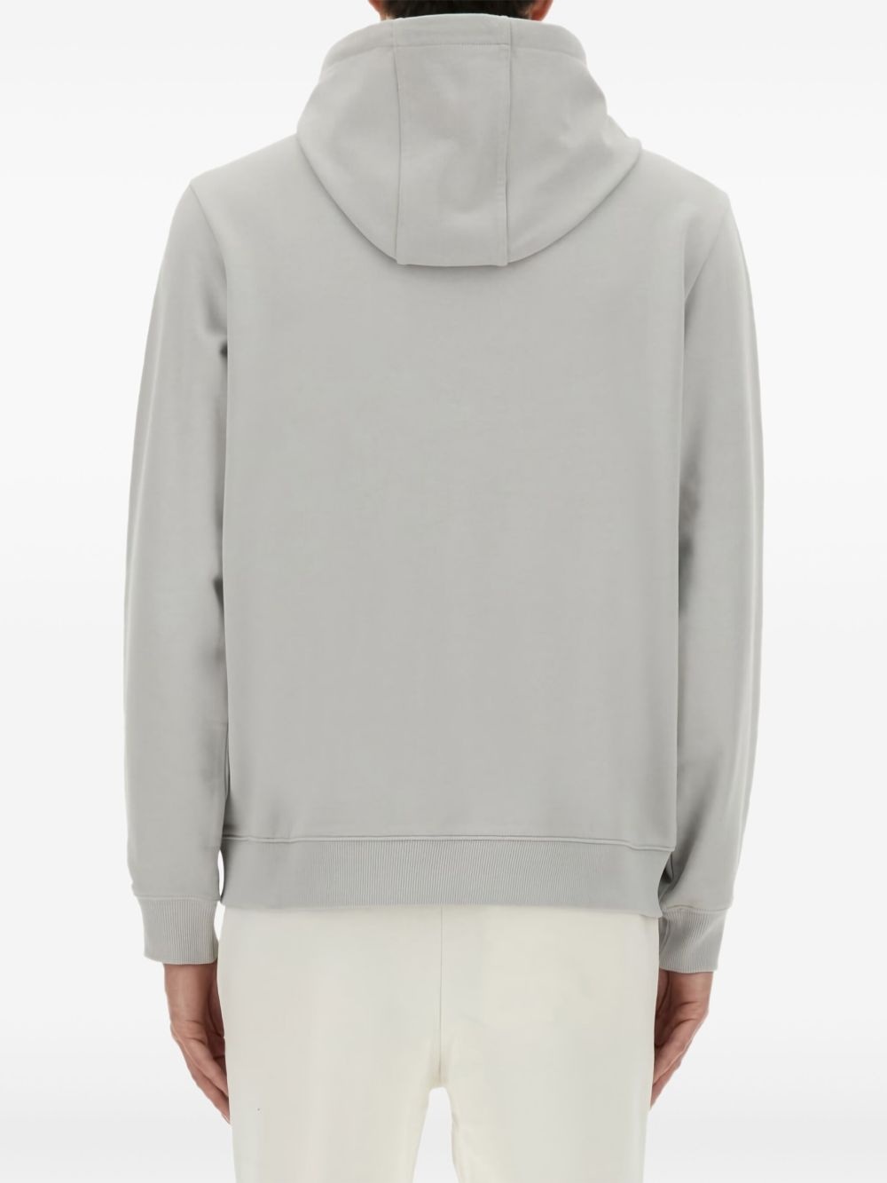 zip-up hooded sweatshirt - 3