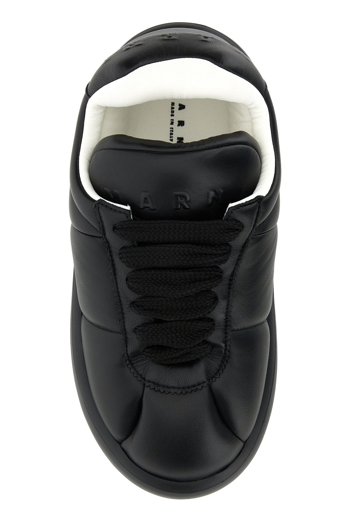 Black leather Bigfoot 2.0 sneakers - 4