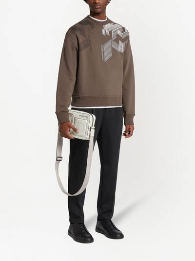 Z Zegna elasticated drawstring trousers outlook