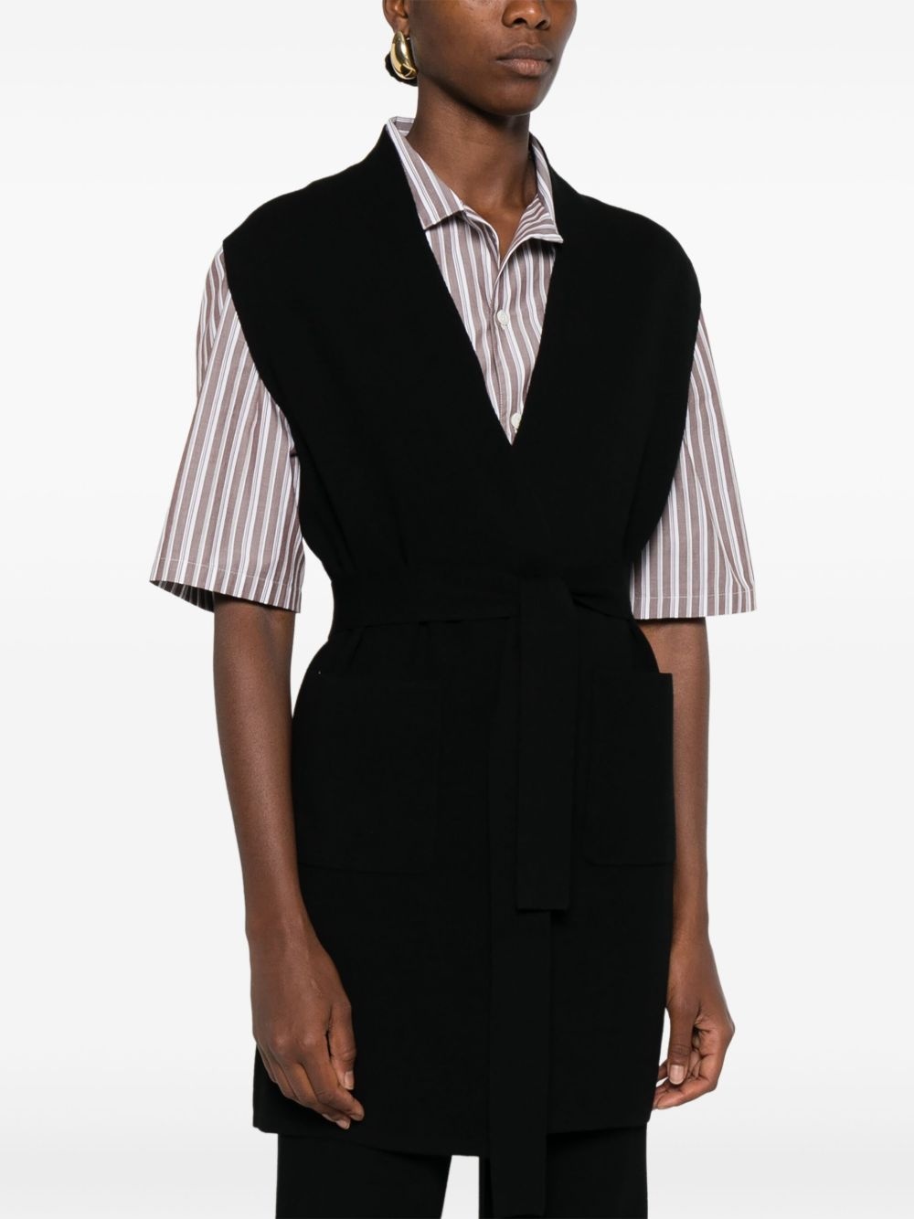 knitted vest - 4