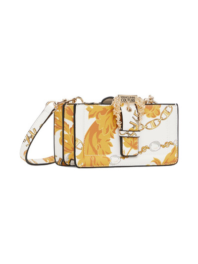 VERSACE JEANS COUTURE White & Gold Pin-Buckle Bag outlook