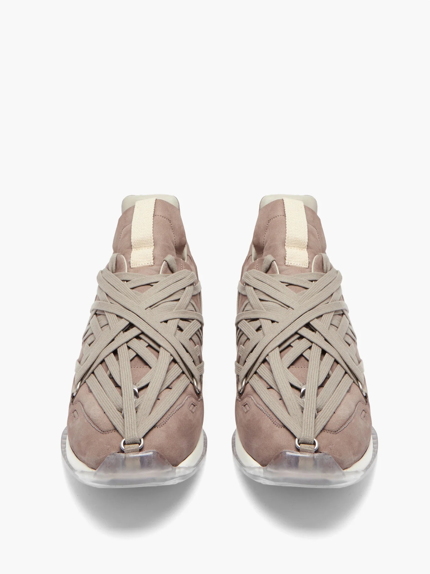 Maximal Runner laced leather trainers - 5