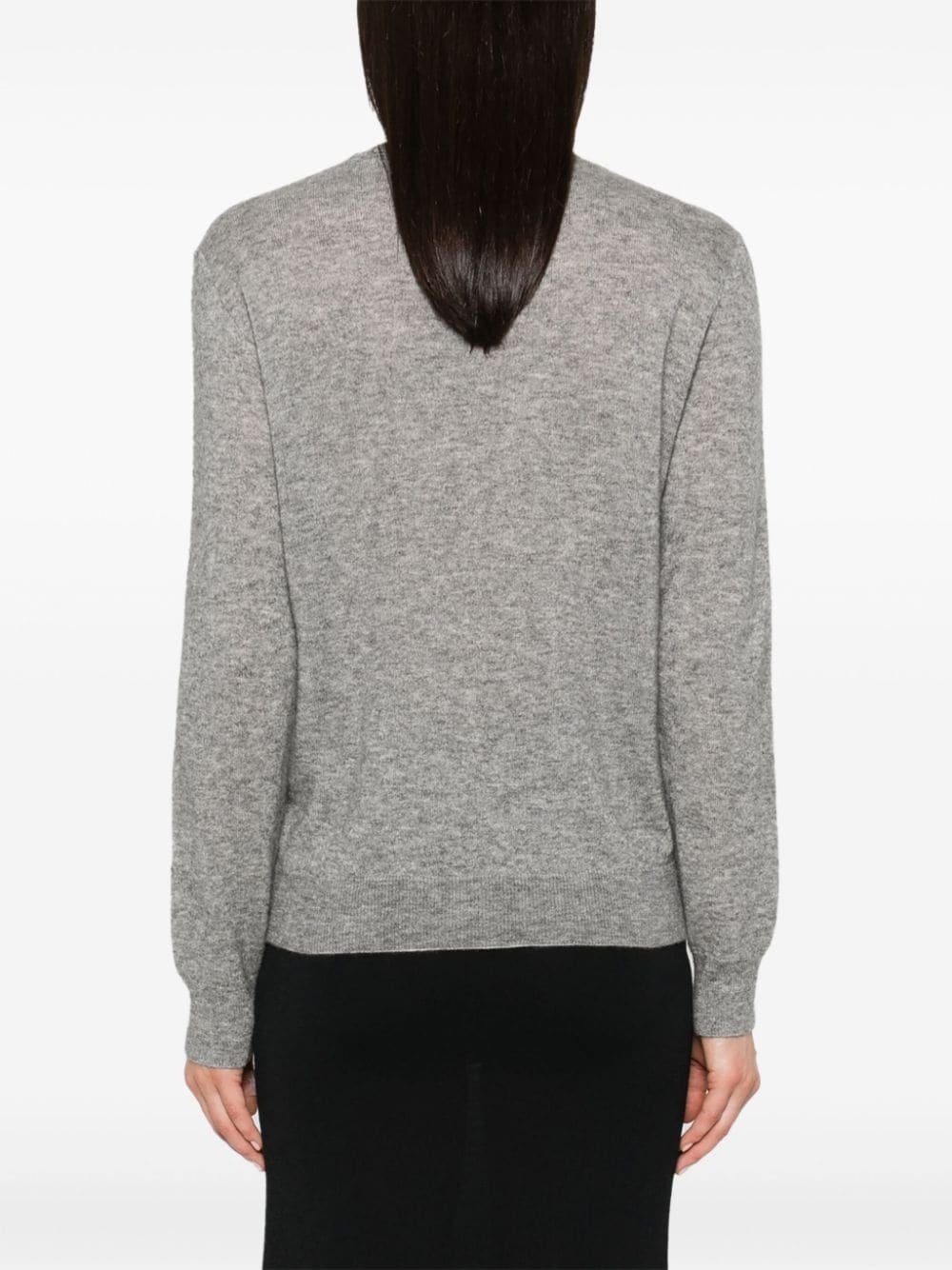 mÃ©lange cashmere-blend jumper - 4