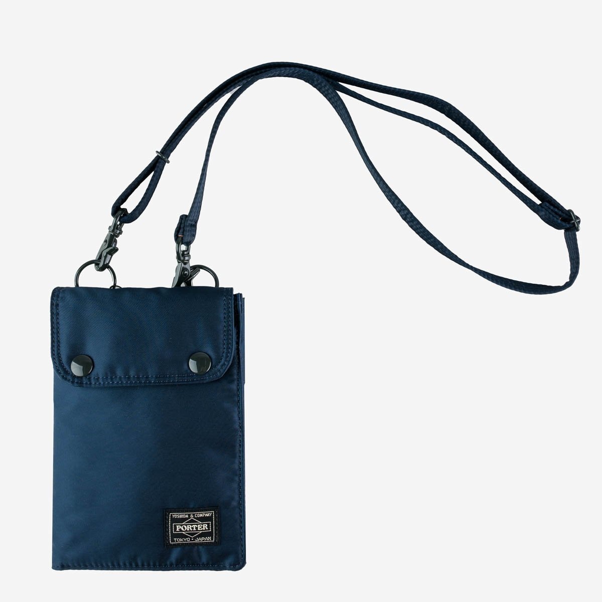 POR-TRVL-BLU Porter - Yoshida & Co. - Tanker Travel Case - Iron Blue - 13