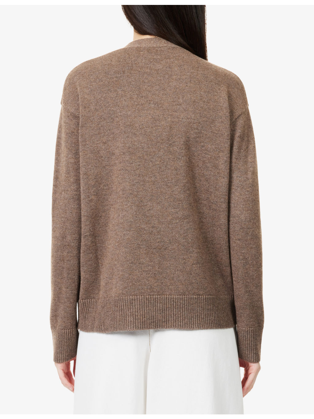 Cedro V-Neck Wool and Cashmere-Blend Cardigan - 4