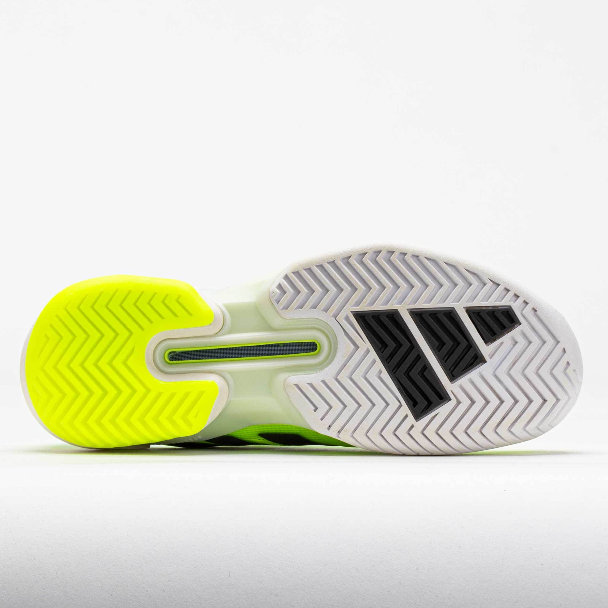 adidas Adizero Ubersonic 5 Women's Lemon/Iron Metallic/Powder Yellow - 4