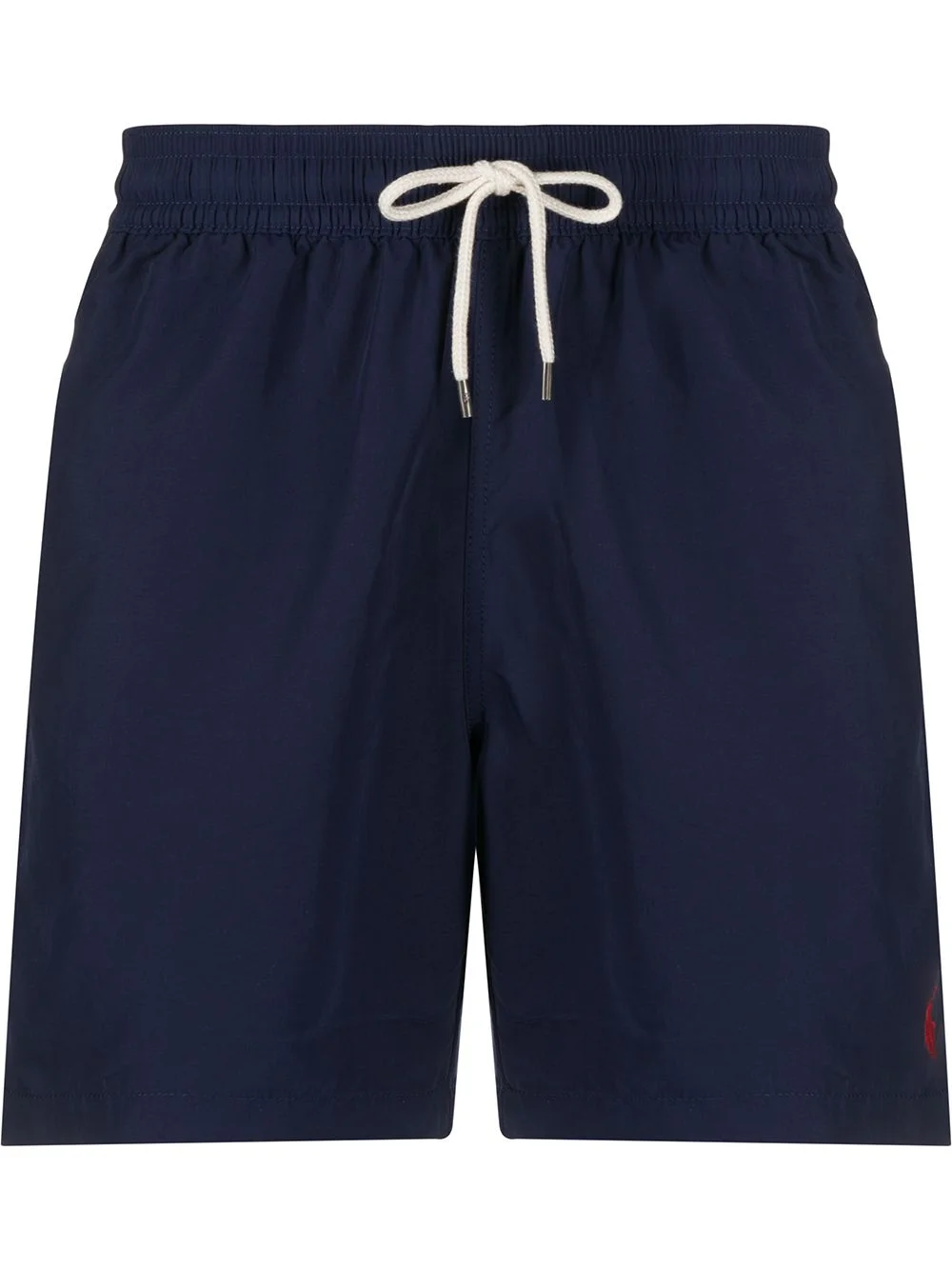 logo-embroidered swim shorts - 1