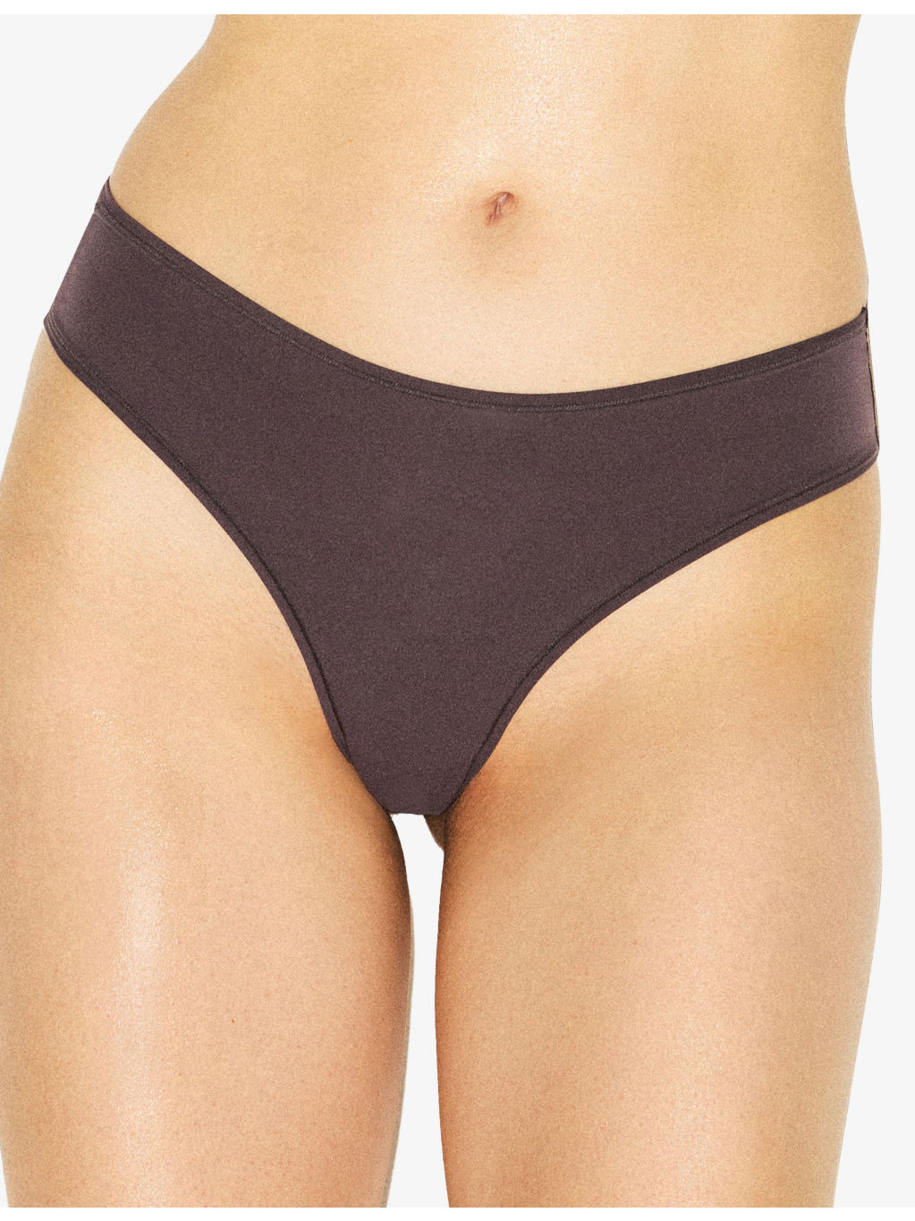 Fits Everybody Pack of Five Stretch-Jersey Thongs - 6