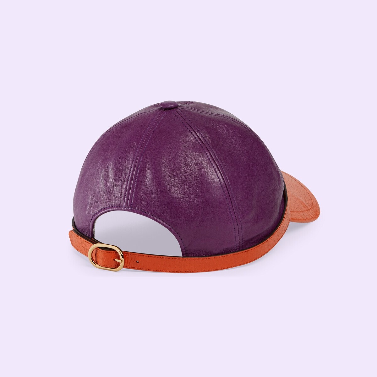 Leather baseball hat - 4