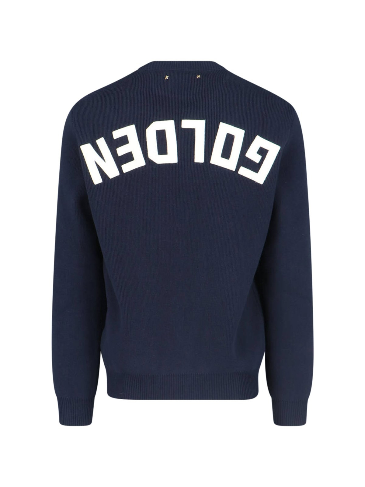 BACK LOGO CREW NECK JUMPER - 2