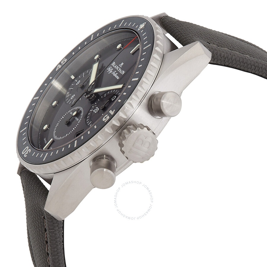 Blancpain Fifty Fathoms Chronograph Automatic Grey Dial Men's Watch 5200-1210G-52A - 2