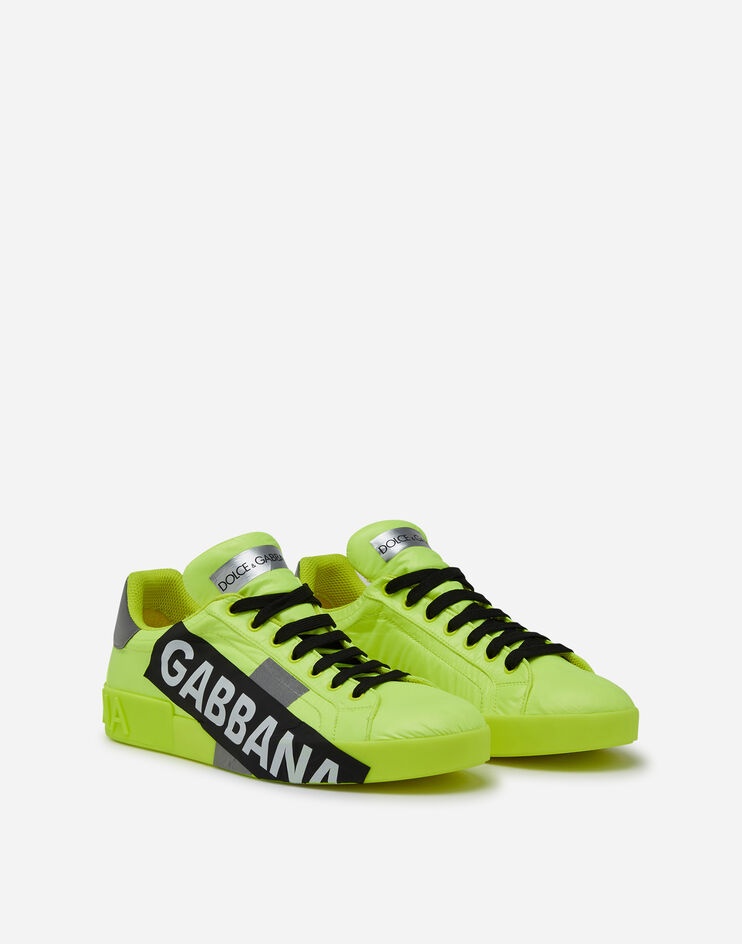 Portofino sneakers in fluorescent nylon with logotape - 2