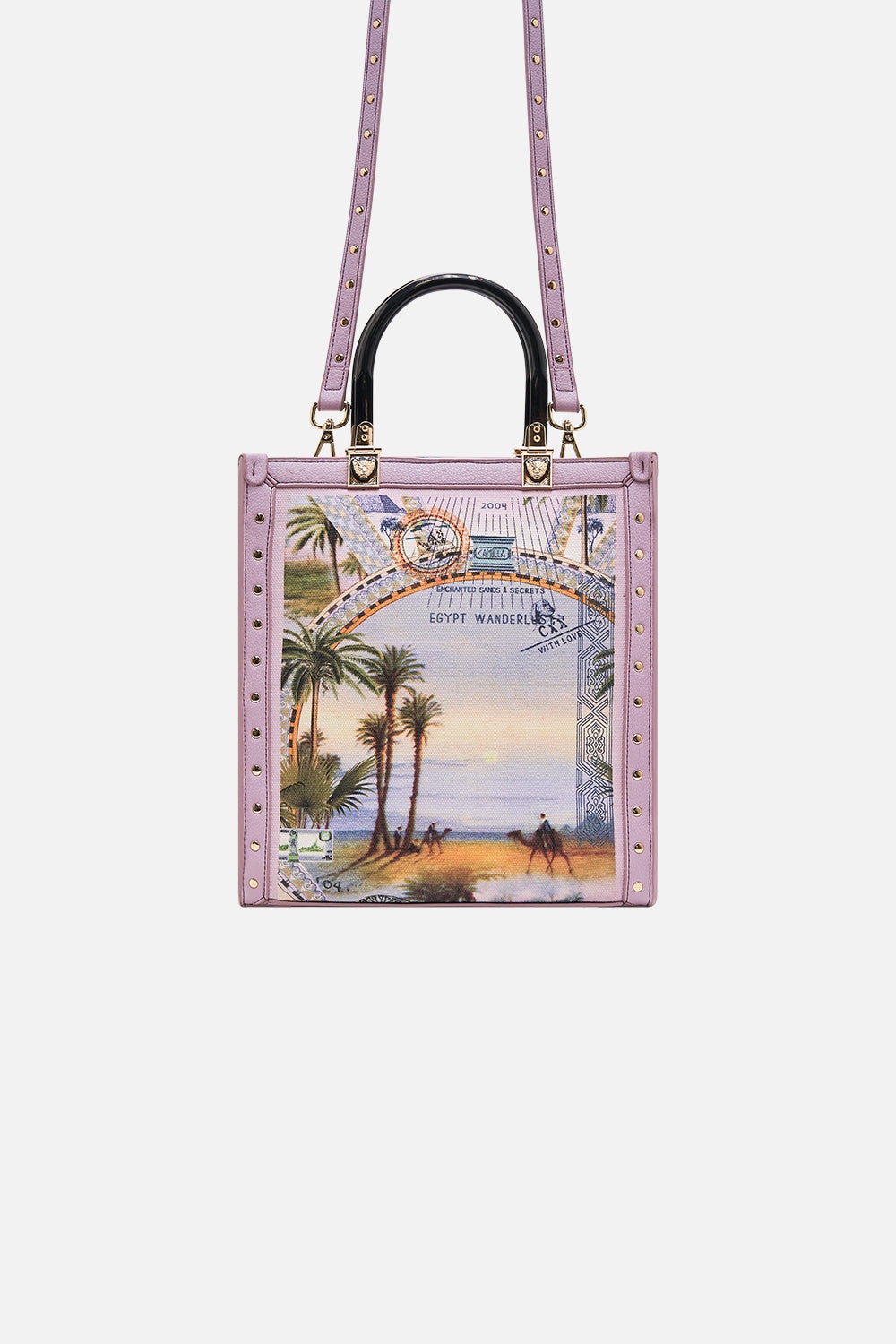 NORTH SOUTH TOTE WITH SMOOTH HANDLE - 3