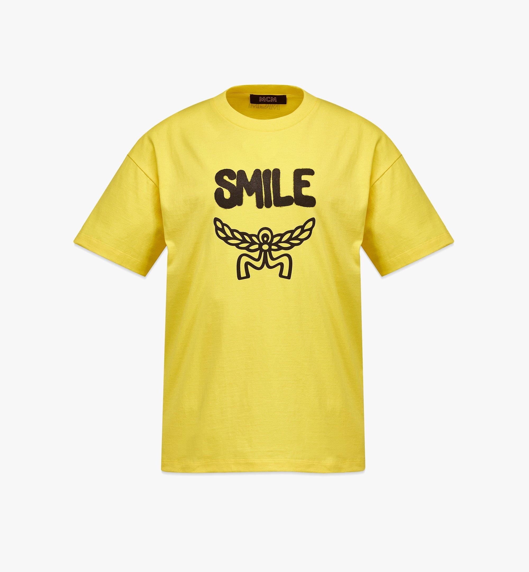 Women’s MCM Collection Smile T-Shirt in Organic Cotton - 1
