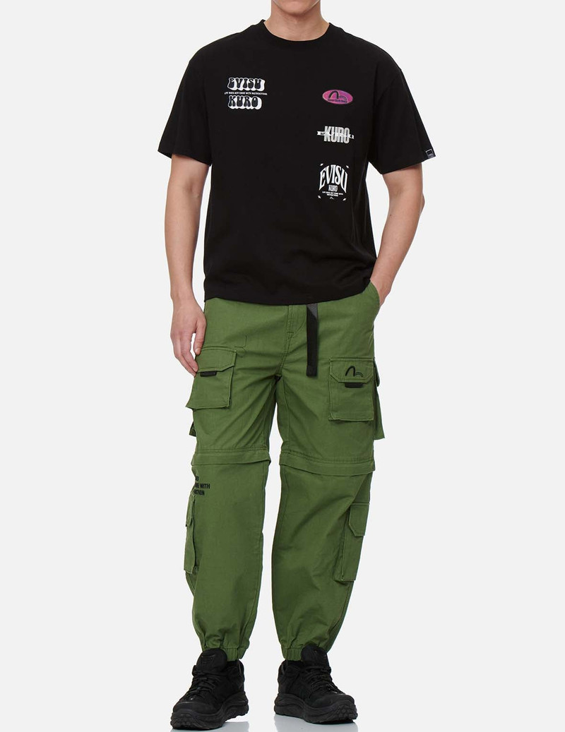 Pigment Washed Cargo Pants 6