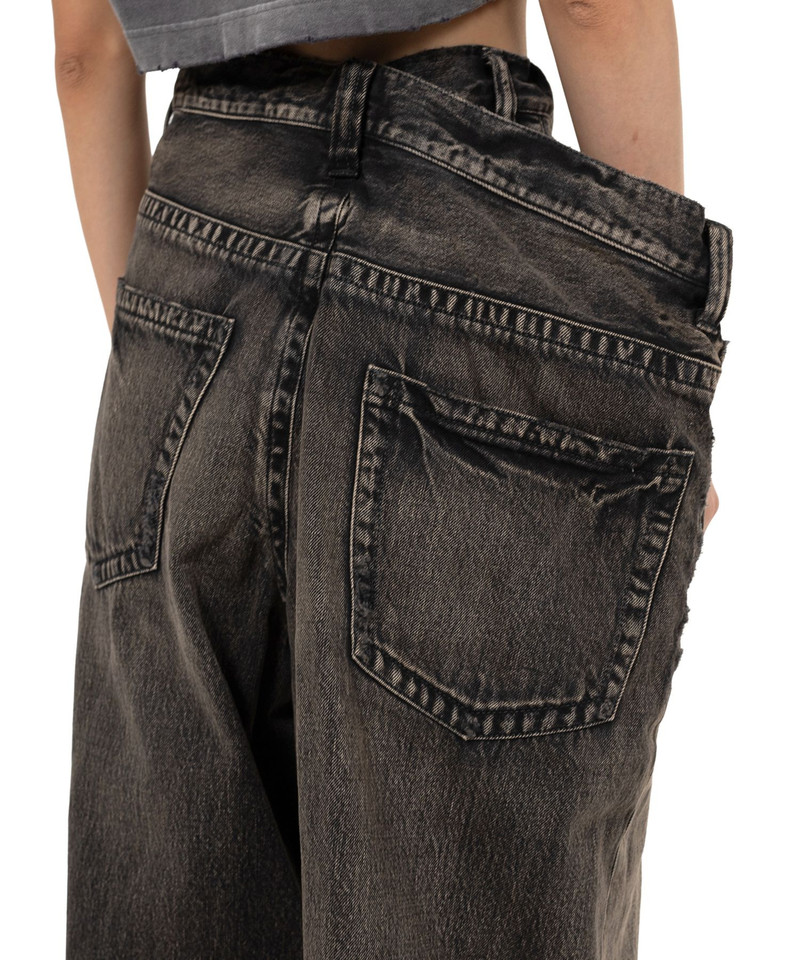 Huge Layered Denim Pants 10