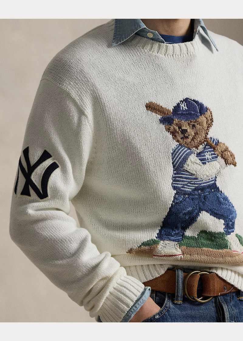 Polo Ralph Lauren Yankees Bear Sweater 7