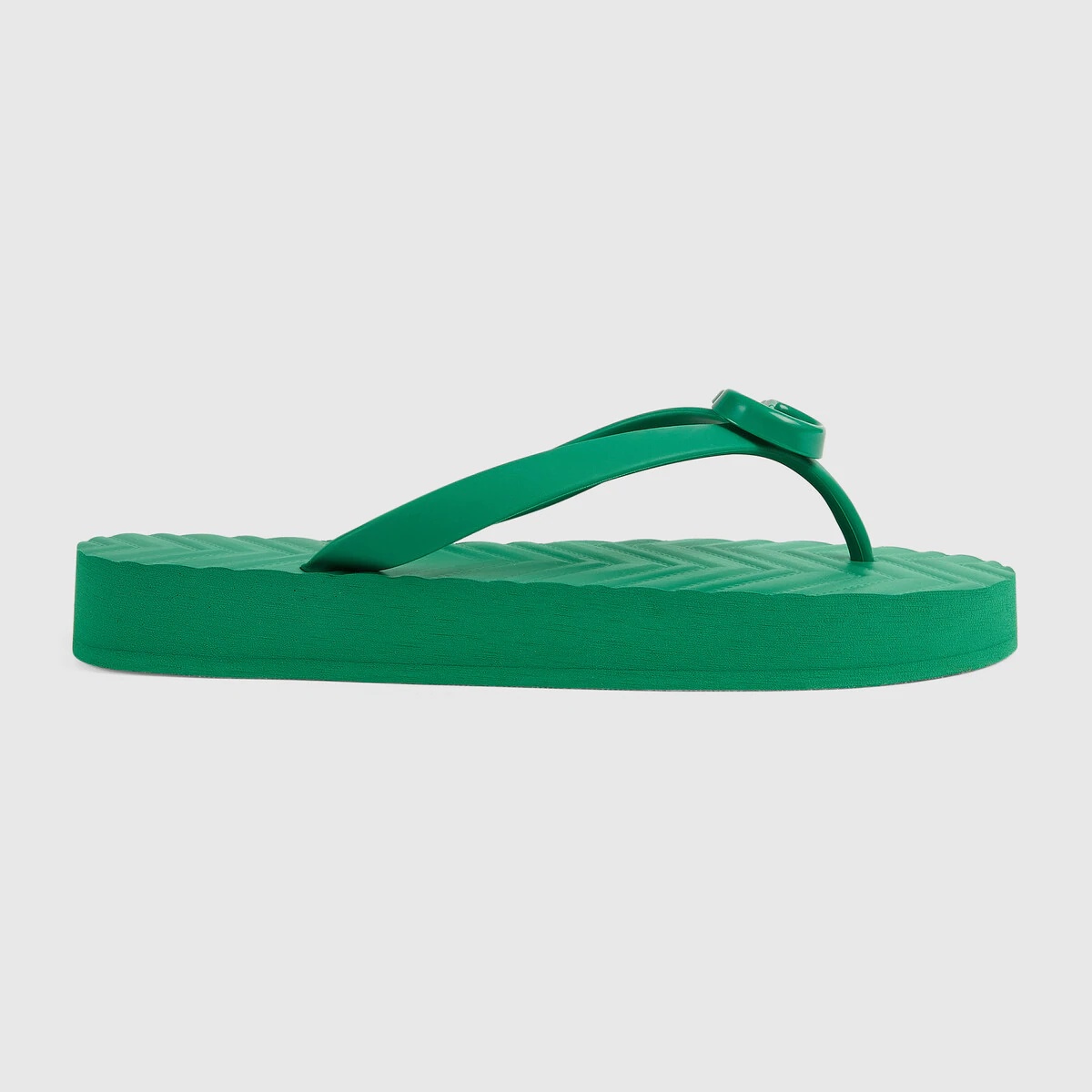 Women's chevron thong sandal - 1