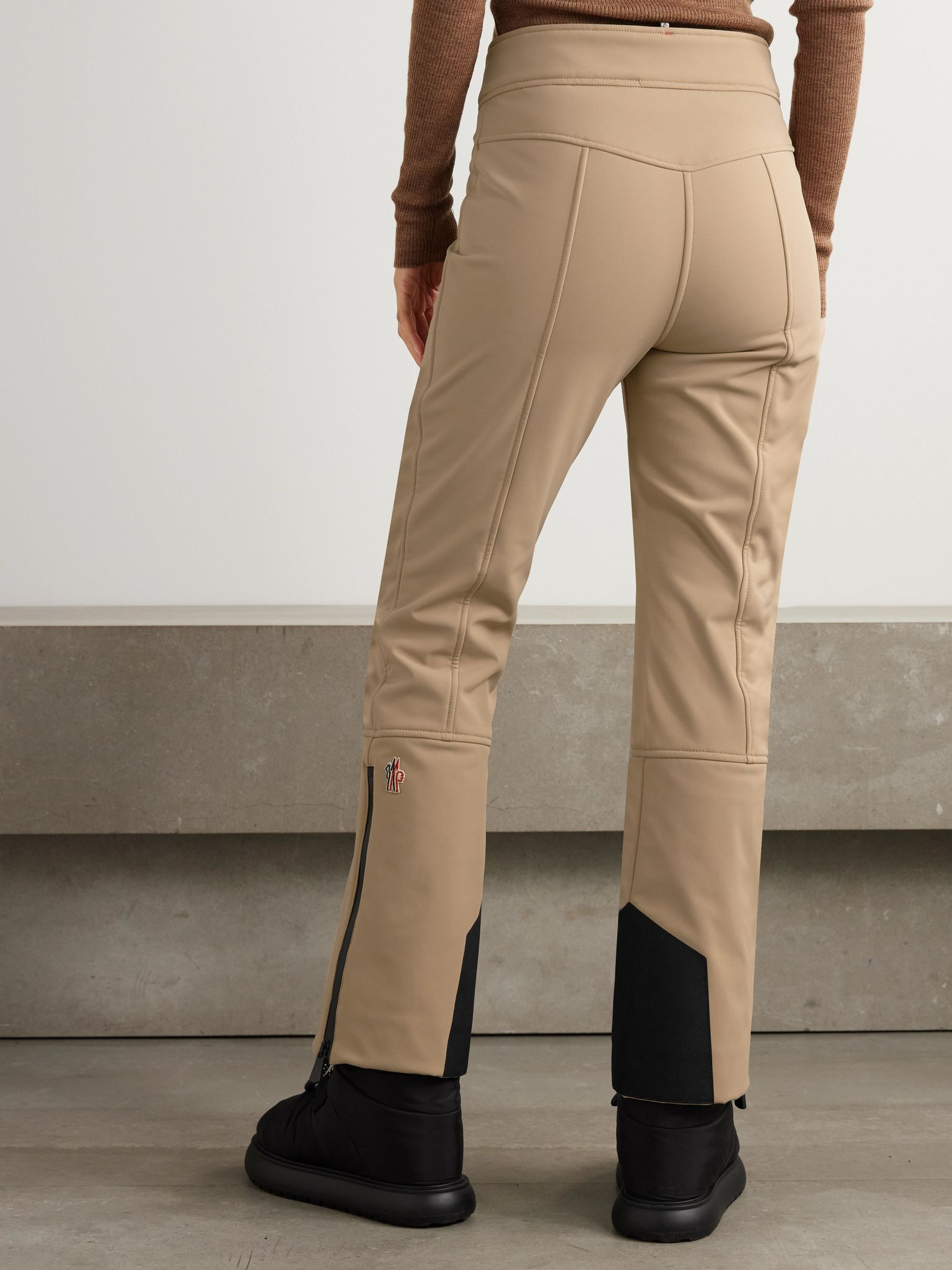 Straight-leg ski pants Beige - 4
