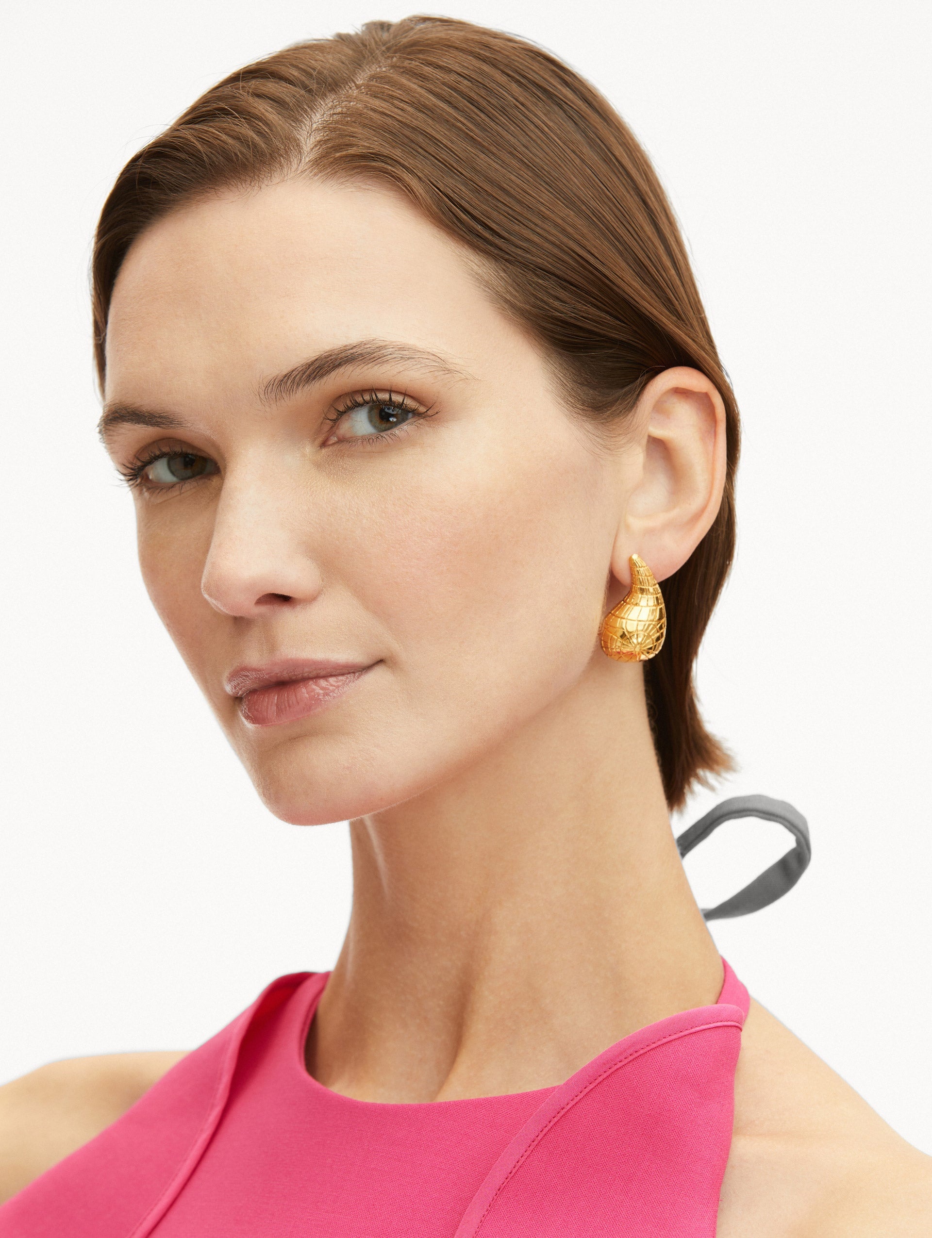 MOSAIC TEARDROP CLIP-ON EARRINGS - 2