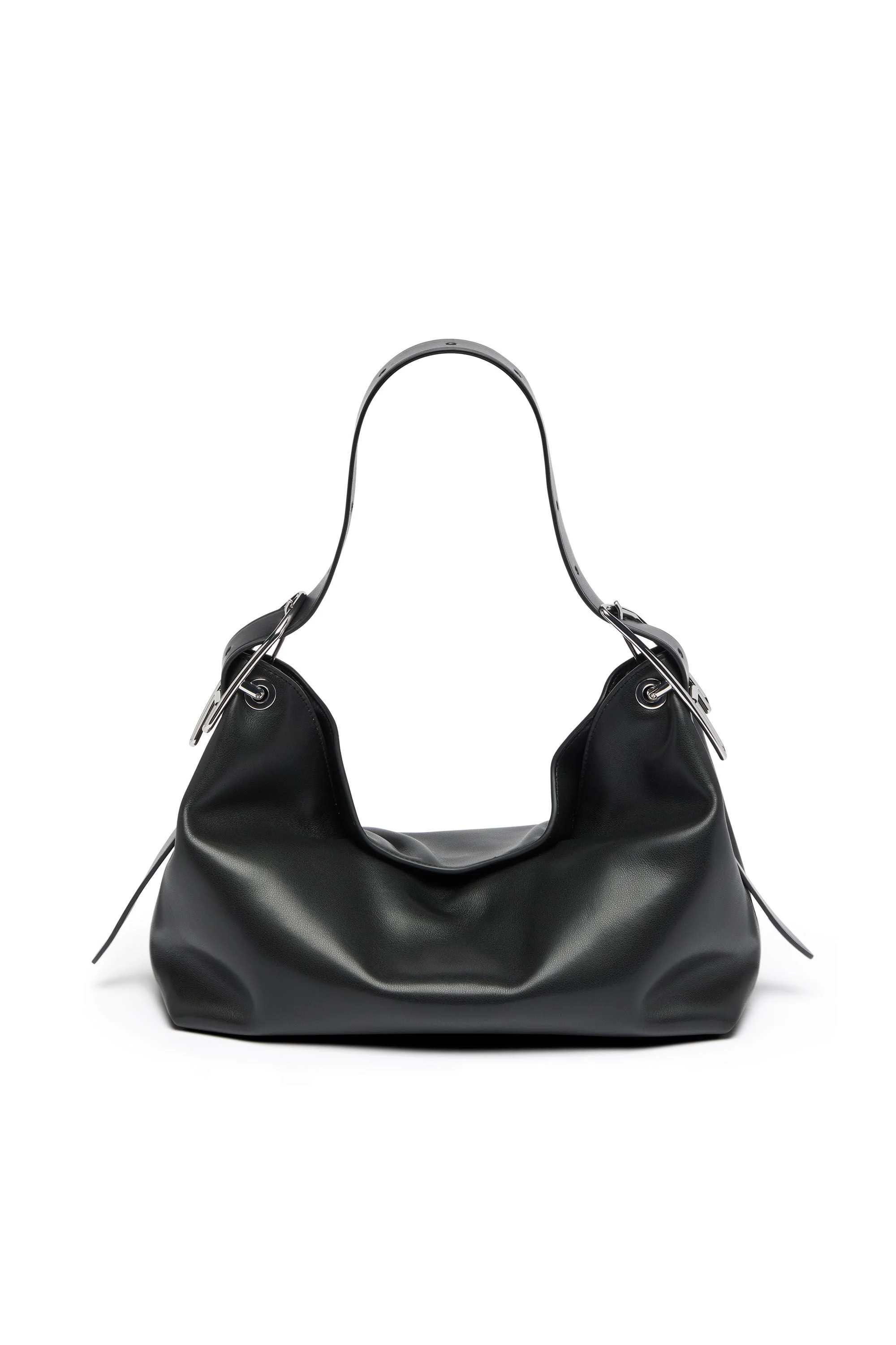 D-LINE LEATHER SHOULDER BAG - 1