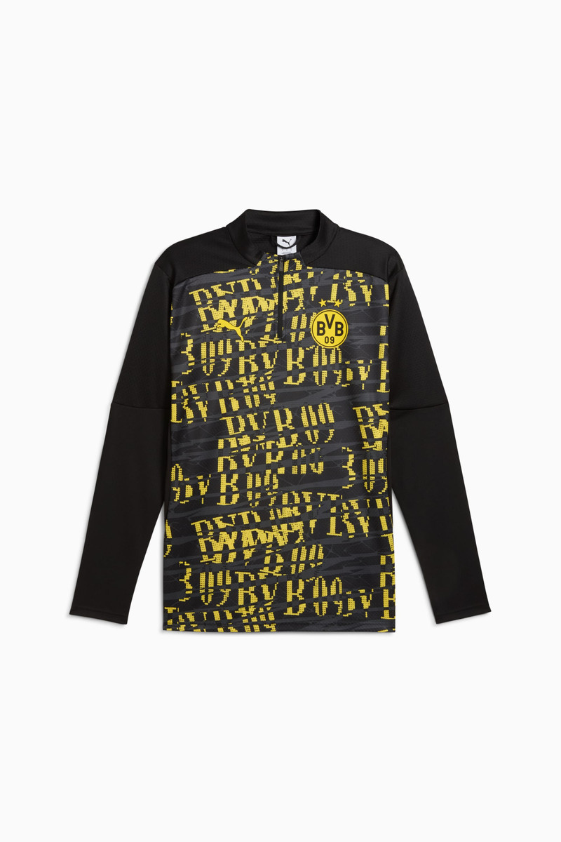 Borussia Dortmund Men's Pre-Match Quarter-Zip Top - 1