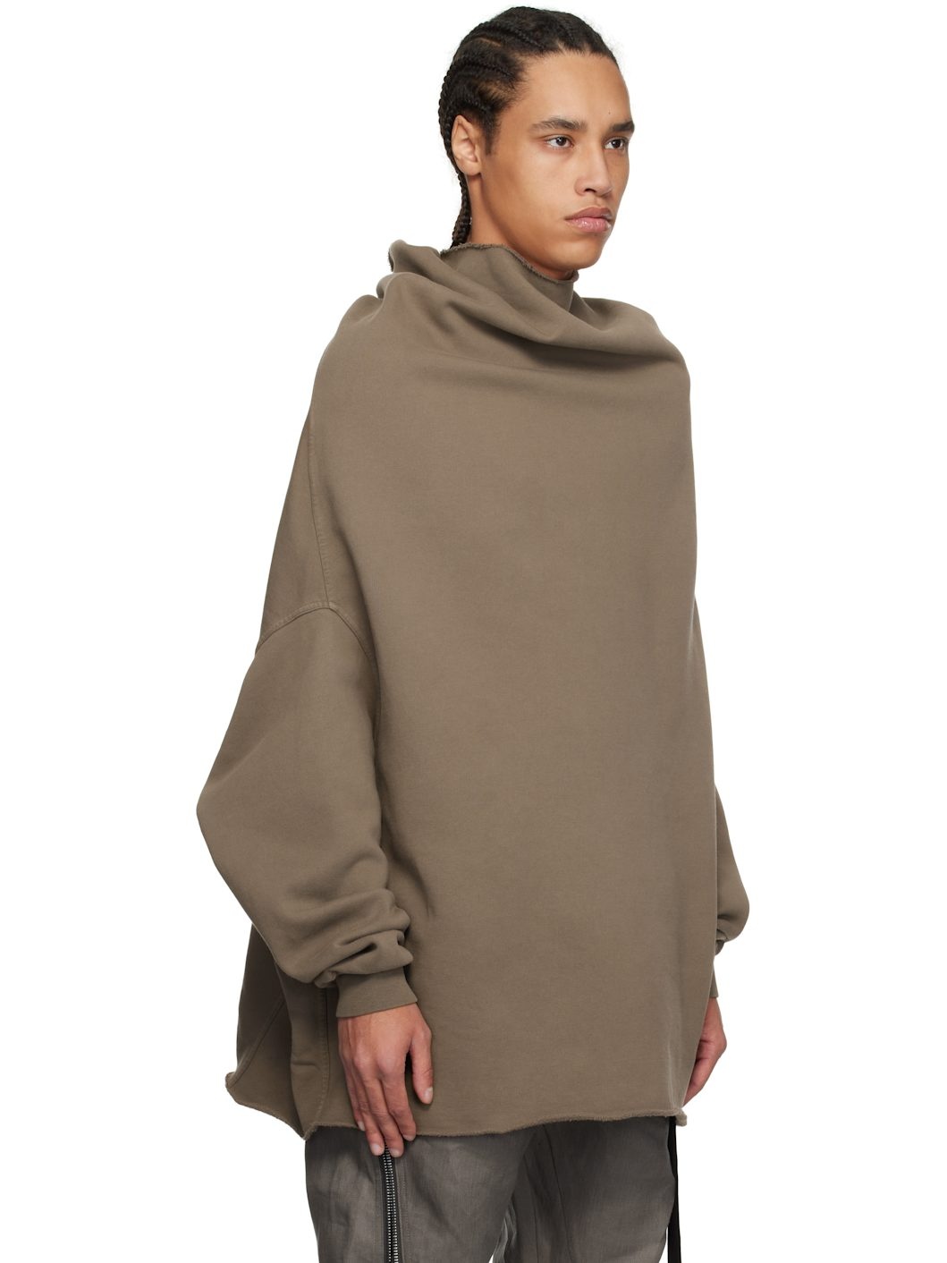 Gray Hollywood Shroud Turtleneck - 2