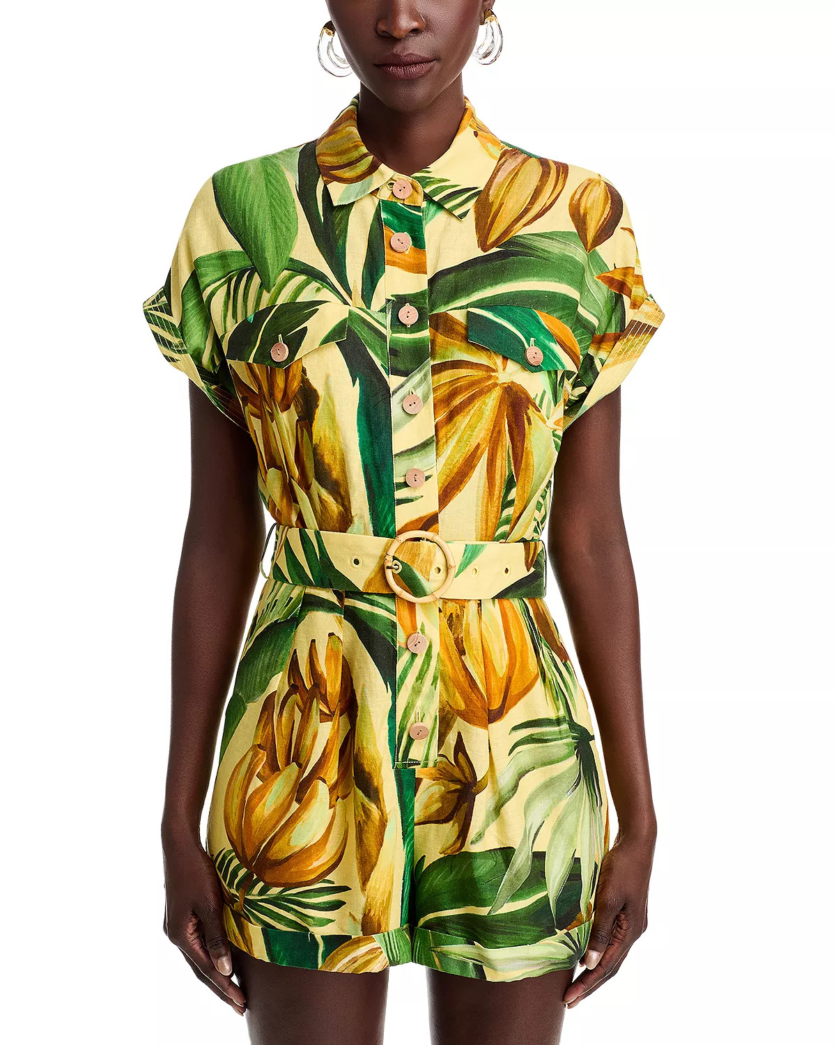 Bananart Belted Romper - 7